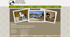 Desktop Screenshot of lakenormananimalhospital.vetstreet.com