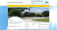 Desktop Screenshot of godleystationvet.vetstreet.com