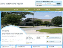 Tablet Screenshot of godleystationvet.vetstreet.com