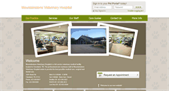 Desktop Screenshot of mountainstonevet.vetstreet.com