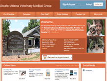 Tablet Screenshot of gavmg.vetstreet.com