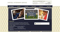 Desktop Screenshot of hartzellvetservice.vetstreet.com